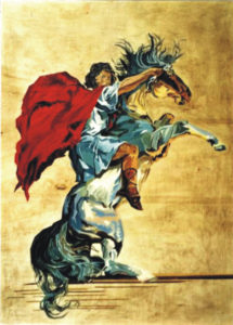 Francesco Borrelli  cavallo e cavaliere