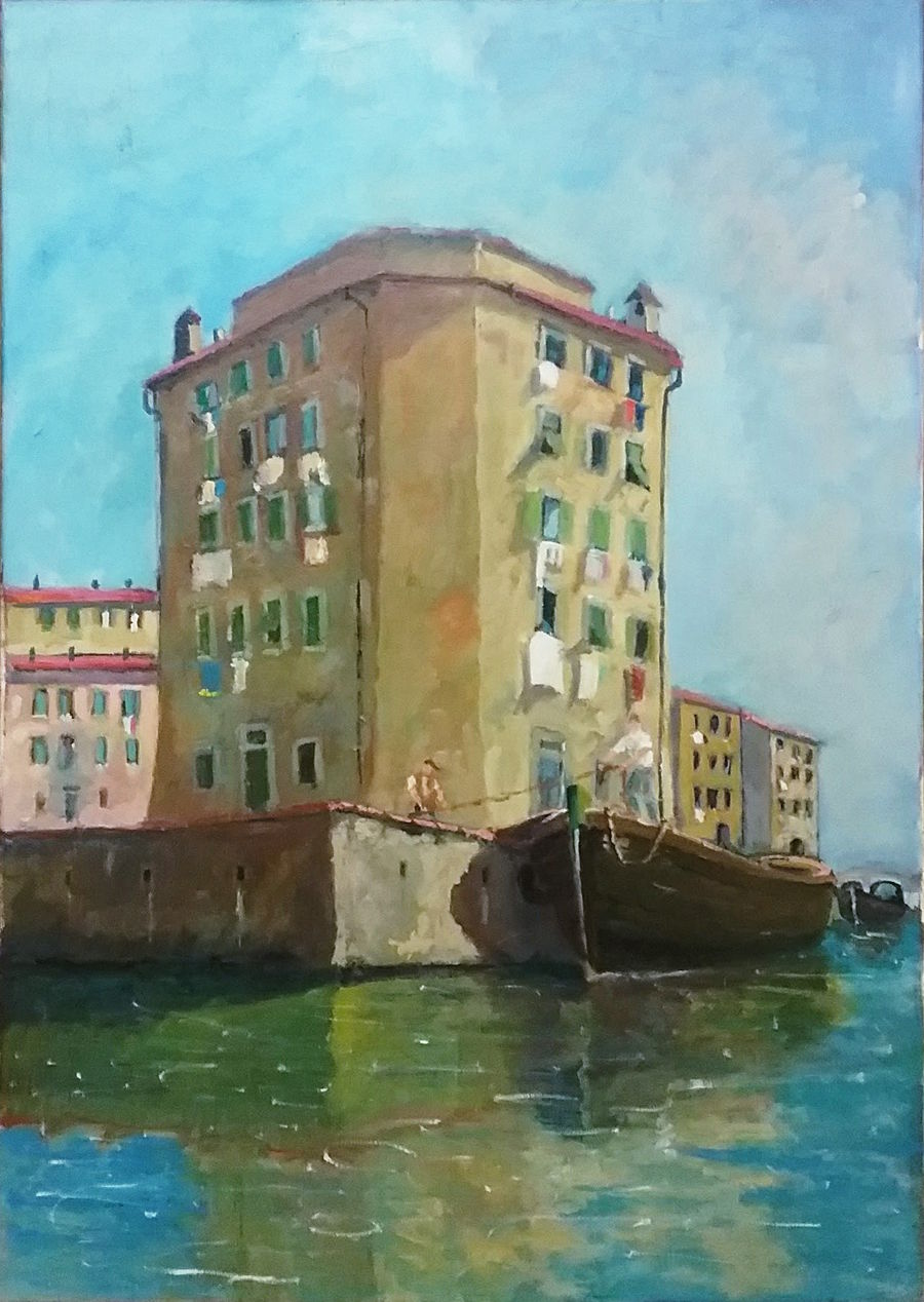 Roberto Consiglieri, La Venezia – antico palazzo storico nel quartiere della Venezia a